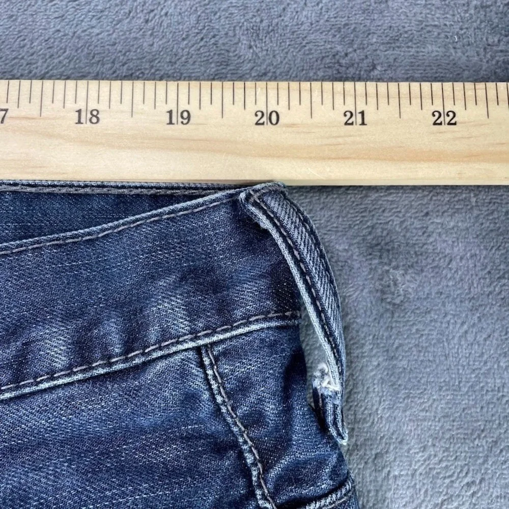 Levi Strauss 569 Loose Straight Stretch Jeans Mens 40x30‎ Dark Wash Blue Denim